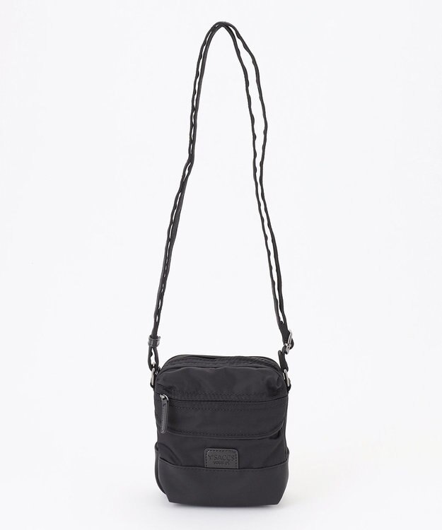 Y'SACCS 【Y’SACCS vous et】ナイロン×ポリウレタン ポシェット ブラック