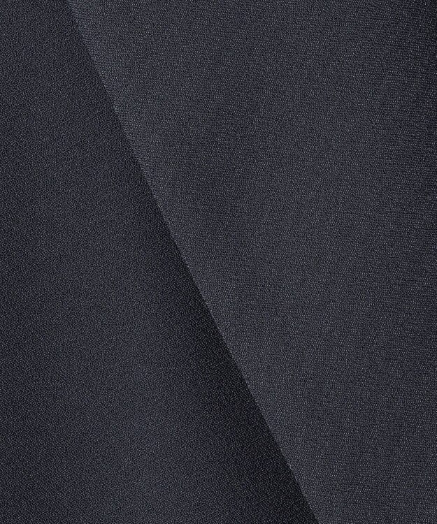 ICB L FluidBackSatin ハーフスリーブジャケット ダルブルー