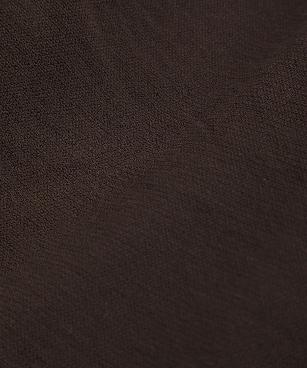 CRAFT STANDARD BOUTIQUE ポリエステルペプラムチュニック Brown