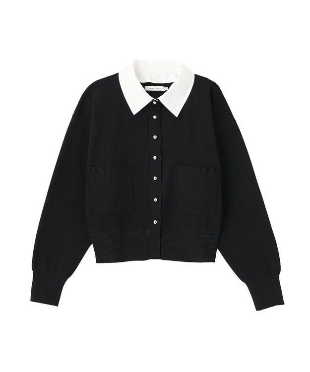 AMERICAN HOLIC 【2WAY】金ボタンカーディガン Black