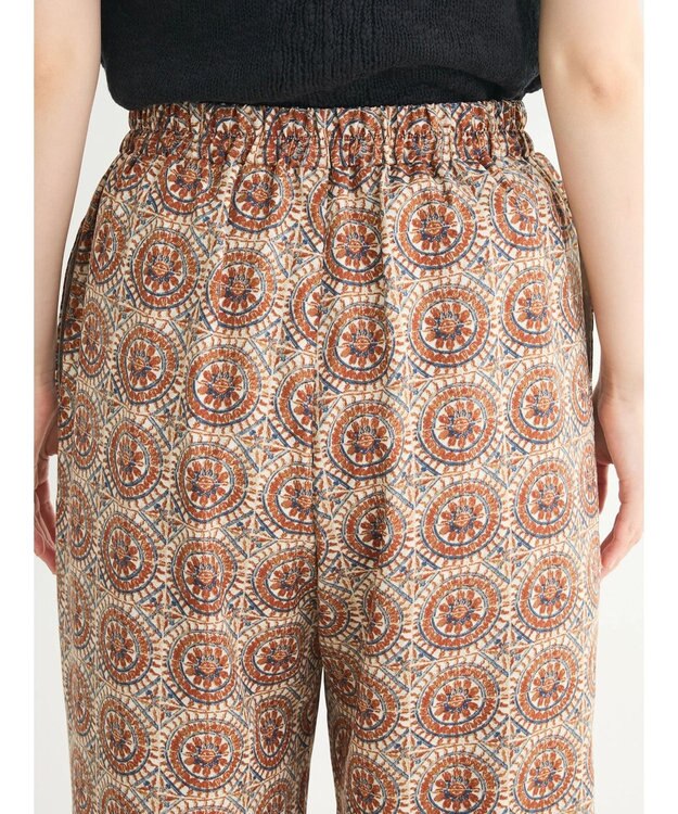 Green Parks イージー柄パンツⅡ Brown