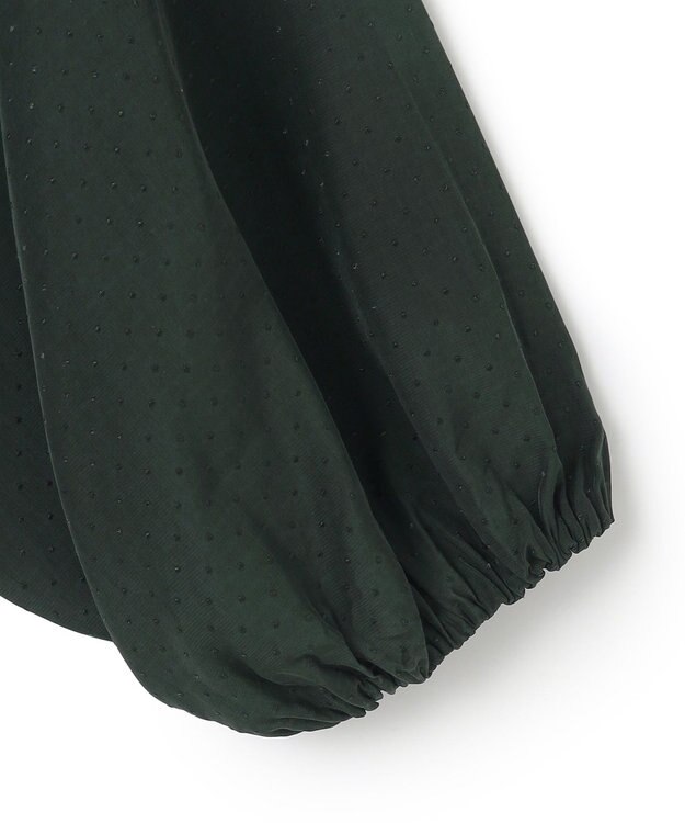 UNFILO ドビーデシン ワンピース ダークグリーン