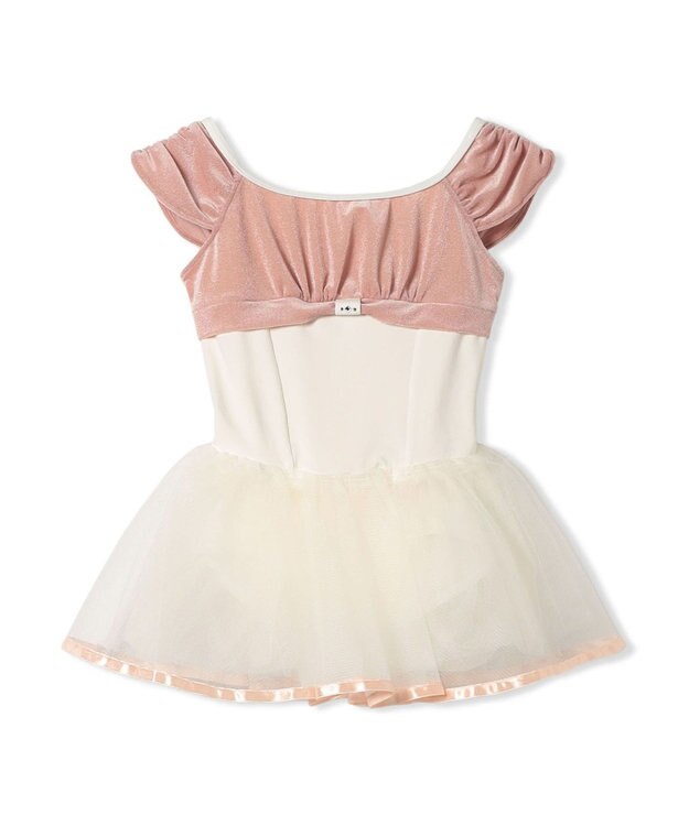 Chacott スカート付レオタード オフホワイト