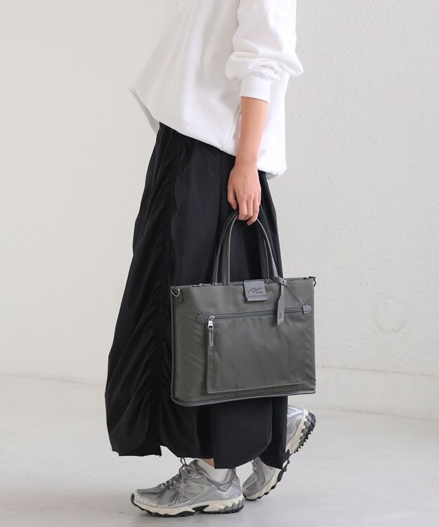 ACE BAGS & LUGGAGE W&.Day/Night スック サポートバッグ PCバッグ 14.0インチPC A4 15182 ダブルアンドデイナイト ダークグレー