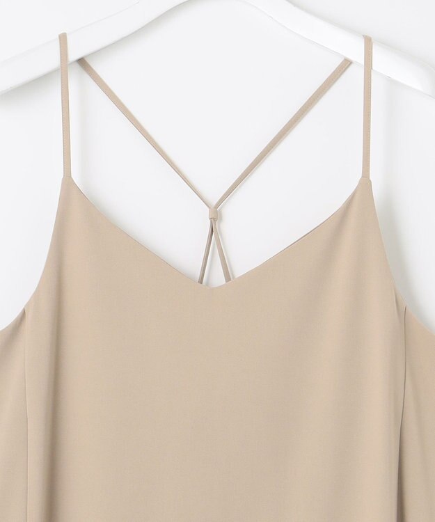 J.PRESS LADIES S 【WEB限定】サイロドライギャバ2wayストレッチ キャミワンピース ベージュ系