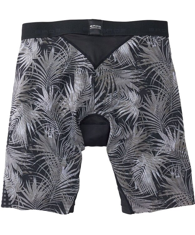 WACOAL MEN ボクサーパンツ【CROSSWALKER】はいて歩いてカロリー消費アップをめざそう！ムレ軽減設計 前開き スパッツ ロング丈 GX6007 /ブロス バイ ワコールメン ダークブラウン