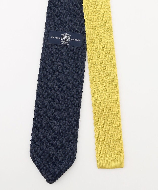 J.PRESS MEN 【J.PRESS ORIGINALS】Silk Knit Tie ネイビー系