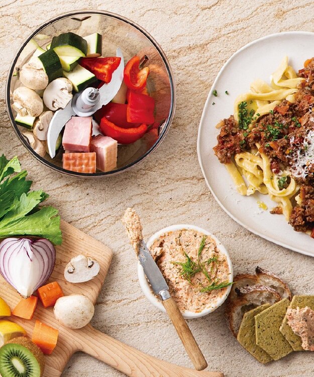 YAMATO テーブル＆キッチン 【レコルト】フードプロセッサーコンボ  クリームホワイト  RCP-6(W) ホワイト