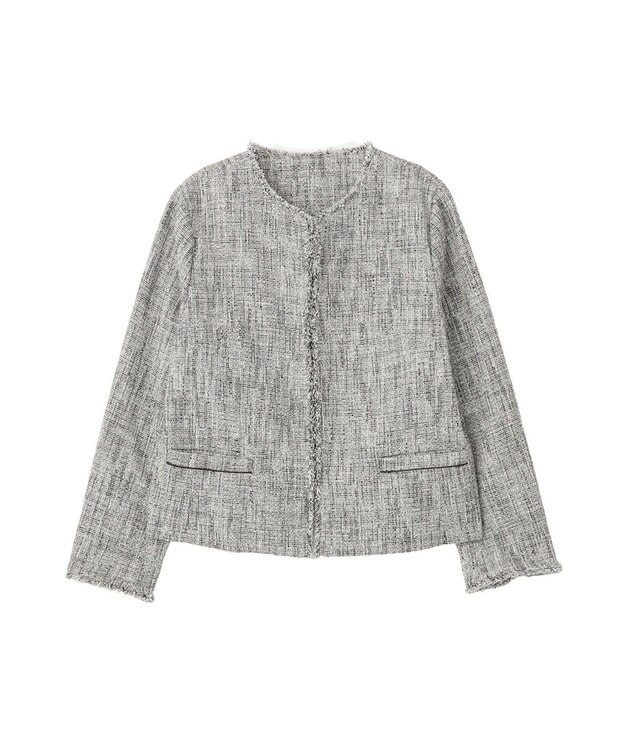 YECCA VECCA ツイードジャケット(1) Mix