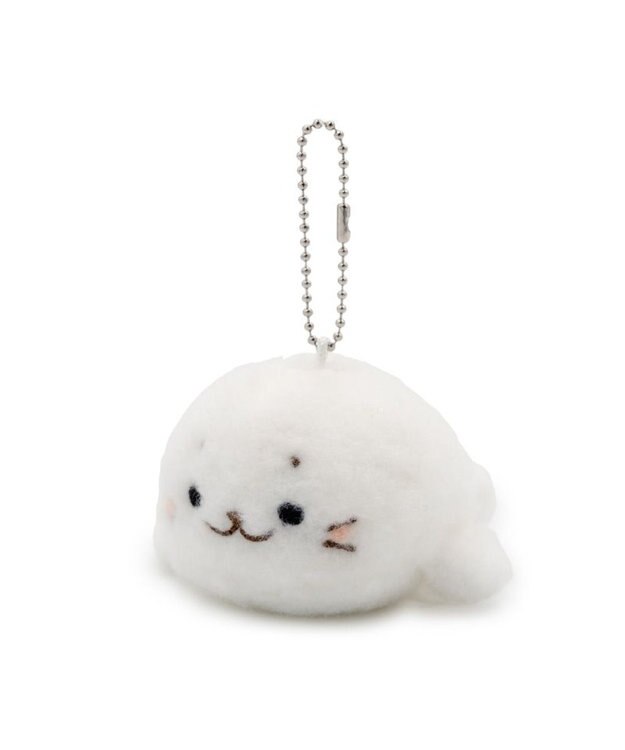 Mother garden しろたん ほわほわ キーホルダー 0