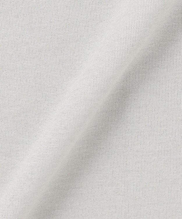 J.PRESS LADIES 【洗える・接触冷感・UVカット】ラメ天竺 カットソー シルバー系