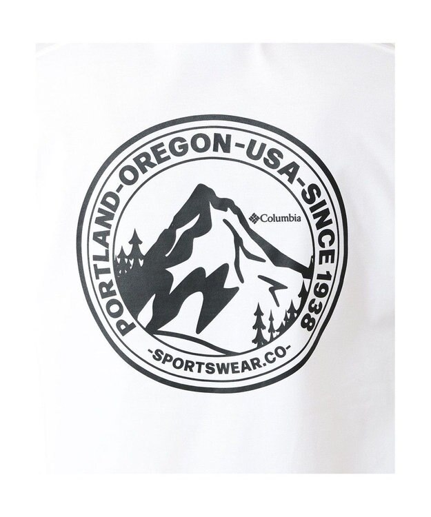 Columbia Columbia/ アーバンハイクグラフィックショートスリーブTシャツ /コロンビア Sea Salt、 Back Print