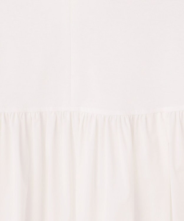 組曲 S 【WEB限定】コンシャスジャージー チュニックカットソー アイボリー系