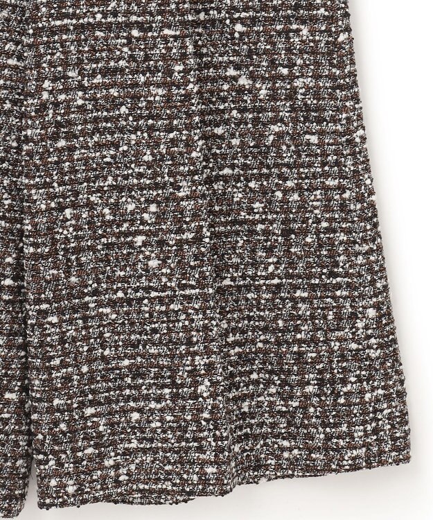 JOSEPH ウールツイード　ワイドトラウザーズ Black combo