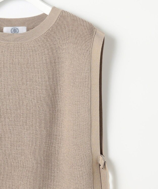 J.PRESS LADIES ニット ベスト ベージュ系