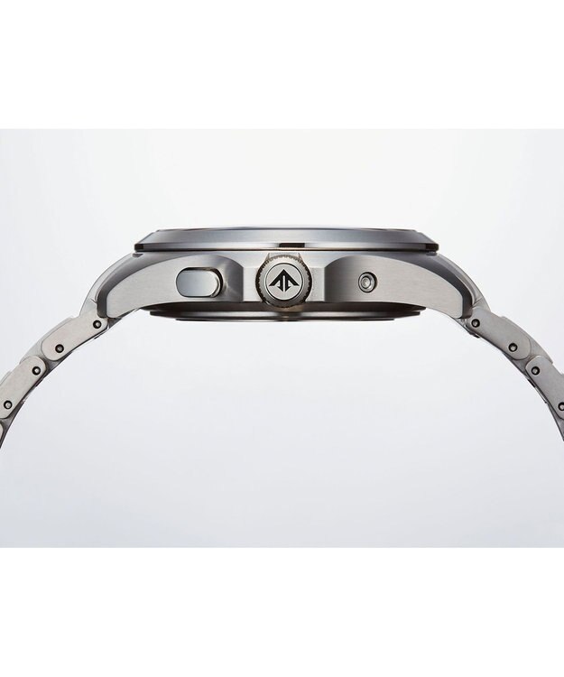 CITIZEN 【電池交換不要 デイ&デイト電波時計】視認性・耐久性を備えたエコ・ドライブ電波時計 LANDシリーズ ブルー