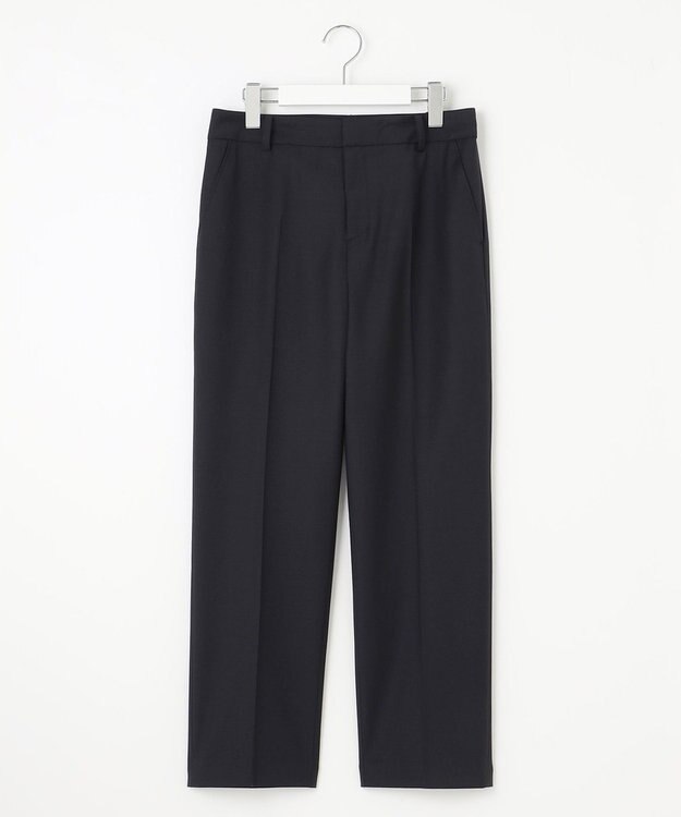 J.PRESS LADIES L 【セットアップ対応】BAHARIYE SOLID テーパード パンツ ネイビー系