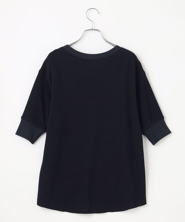 #Newans 【洗える】サーマルＴシャツ ネイビー系