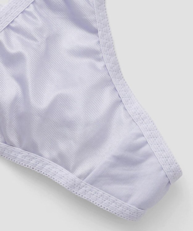 San-ai Resort（三愛水着楽園） 【northerly bra フィットシリーズ 谷間メイク】 カシュクールレースモールド Tバックショーツ M 【northerly】 ブルー