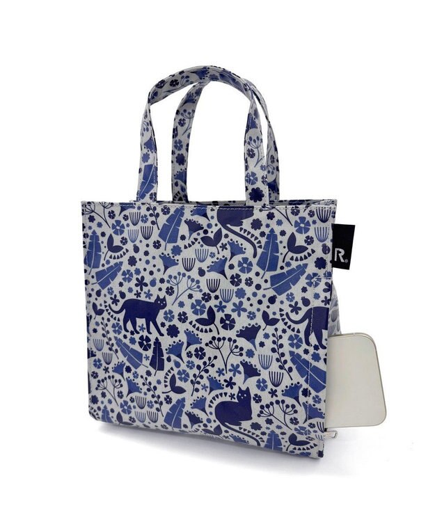 ROOTOTE 1025【ラミネート加工 正方形型】EU.スクエア.ラミネート-R 02：キャットウォーク