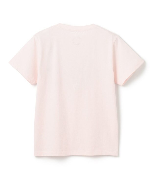 UNFILO 【110-150cm】CLEAN Tee(UNISEX) ピンク[レッドロゴ]
