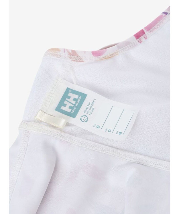 HELLY HANSEN 【キッズ】プリントガールズビキニ バンドルピンク