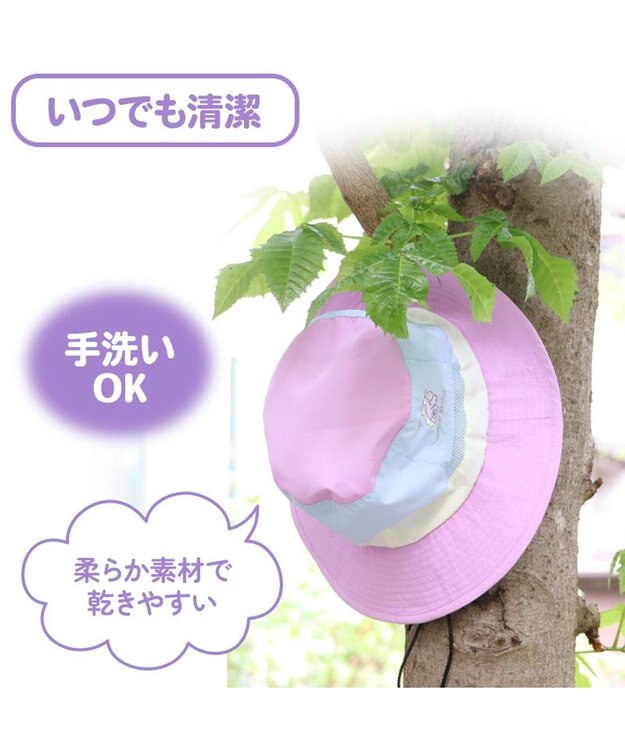 Mother garden マザーガーデン  ユニコーン アウトドアハット キッズ 紫