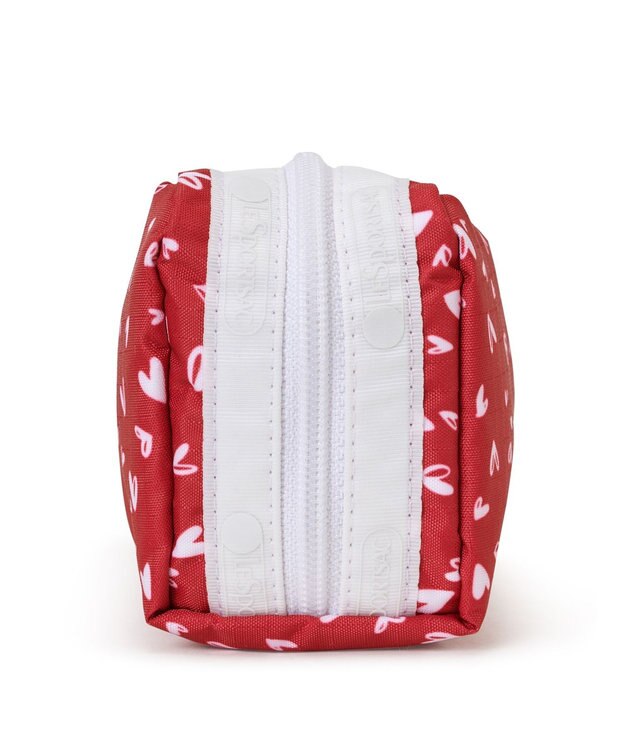 LeSportsac RECTANGULAR COSMETIC/レッドミニハーツホワイト レッドミニハーツホワイト