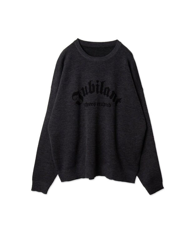 WEGO 【新色追加/ユニセックス着用ITEM/SMLサイズ展開】ジャガードグラフィックプルオーバー（LS） 柄10