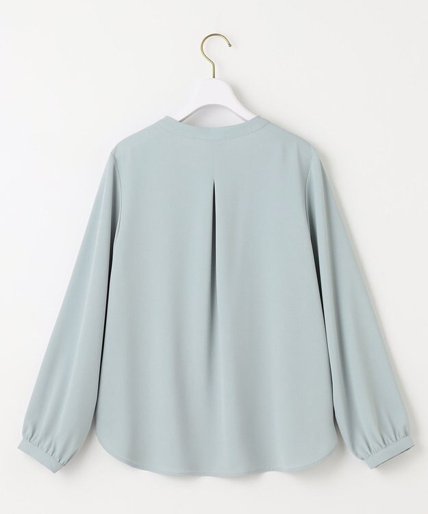ANY SIS 【AIコラボ】フロントボタンタック ブラウス ミント