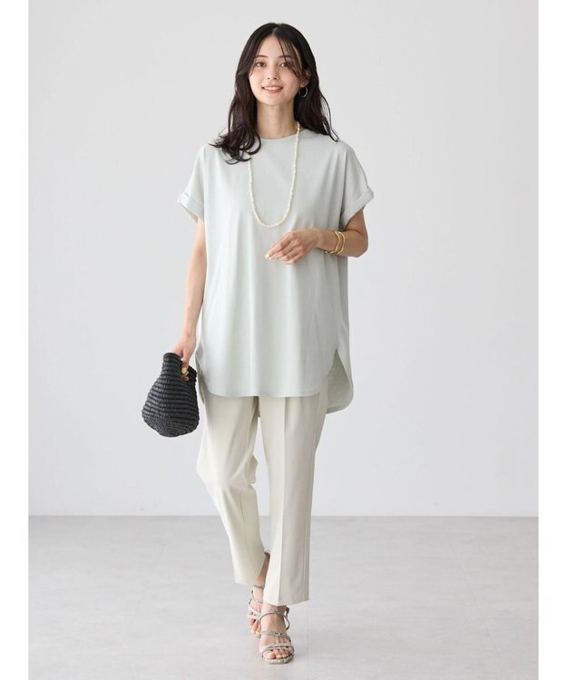 AMERICAN HOLIC バックタックカットチュニック Mint