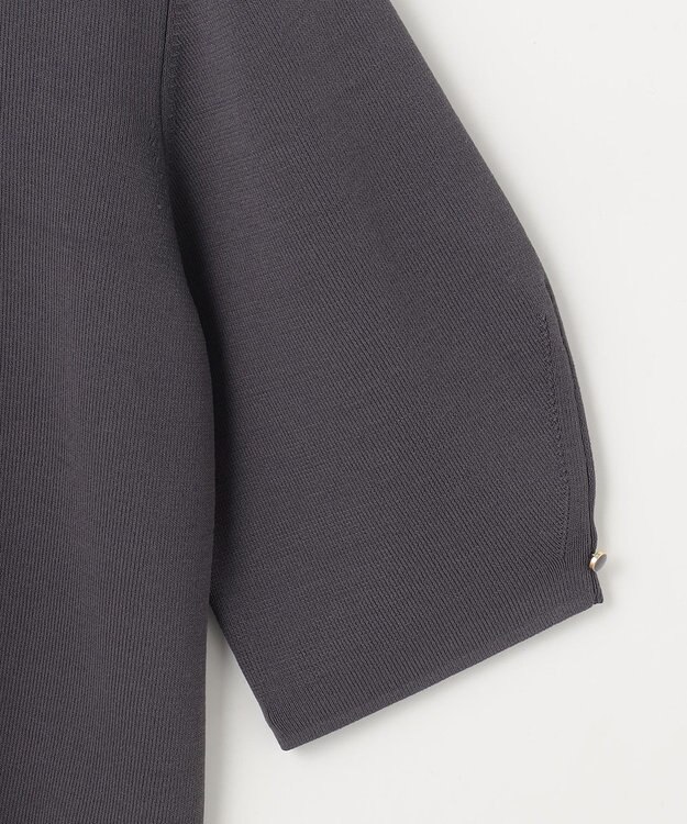 ANY SIS 【洗える】コクーンスリーブ ニット スレート