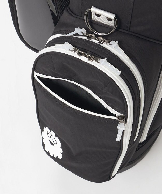 PW CIRCULUS 【UNISEX】デタッチャブル キャディバッグ PVCフード ブラック系