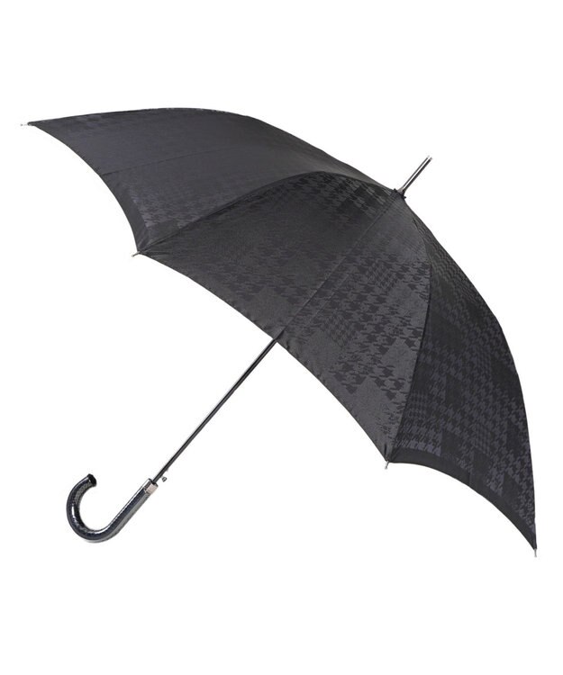 槇田商店 monotone 千鳥チェック ブラック 長傘 クロ