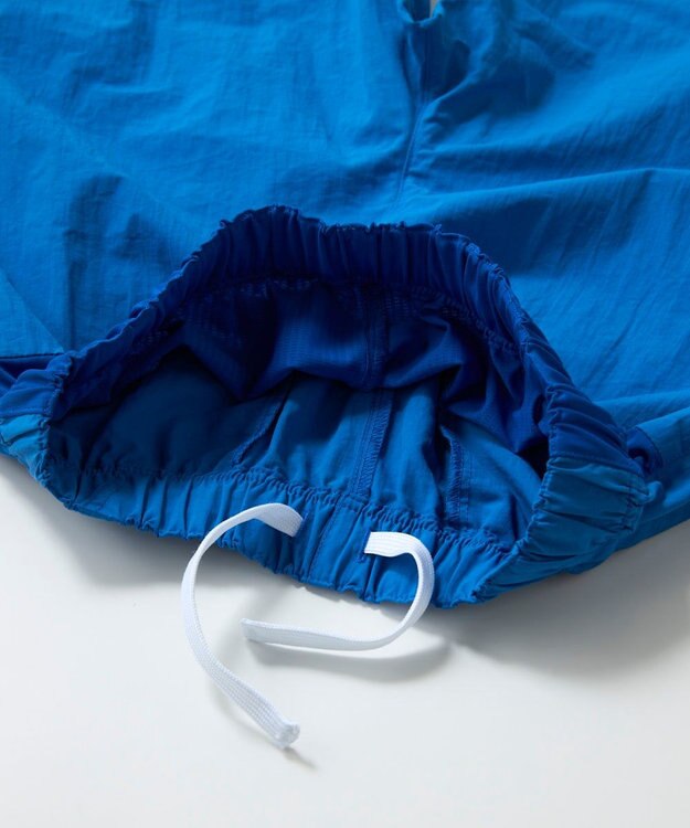 OP／FILA 【SEVEN2】異素材切替ナイロンパンツ ブルー