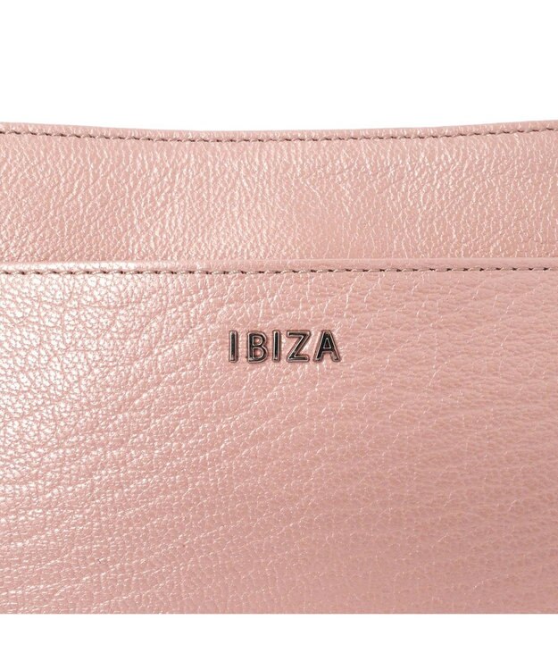 IBIZA レルシール　やぎ革　ショルダーバッグ 薄ピンク