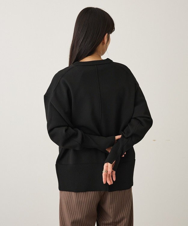 CRAFT STANDARD BOUTIQUE スポンディッシュカーディガン Black