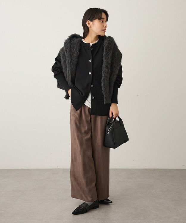 CRAFT STANDARD BOUTIQUE スポンディッシュカーディガン Black