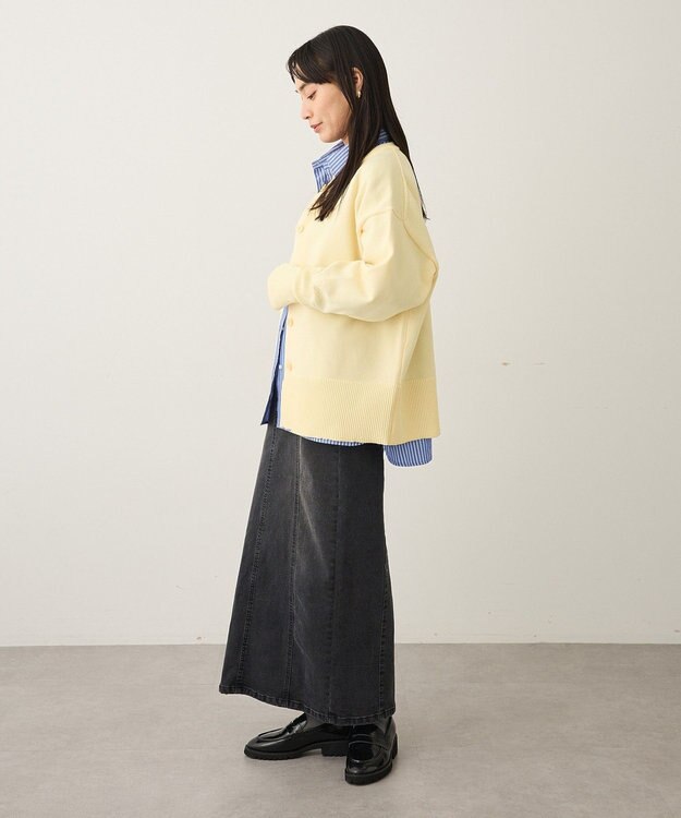 CRAFT STANDARD BOUTIQUE スポンディッシュカーディガン Light Yellow
