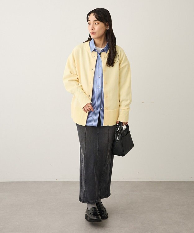 CRAFT STANDARD BOUTIQUE スポンディッシュカーディガン Light Yellow