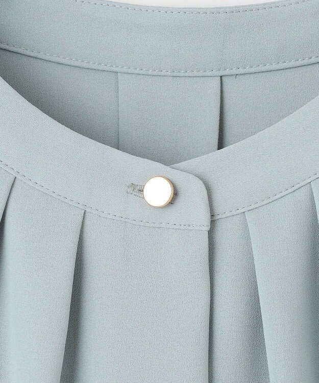 ANY SIS 【AIコラボ】フロントボタンタック ブラウス ミント