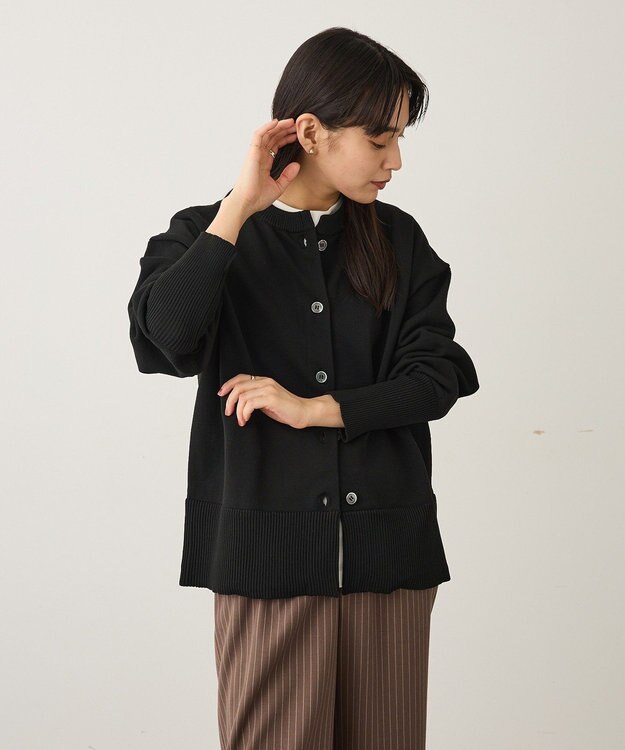 CRAFT STANDARD BOUTIQUE スポンディッシュカーディガン Black