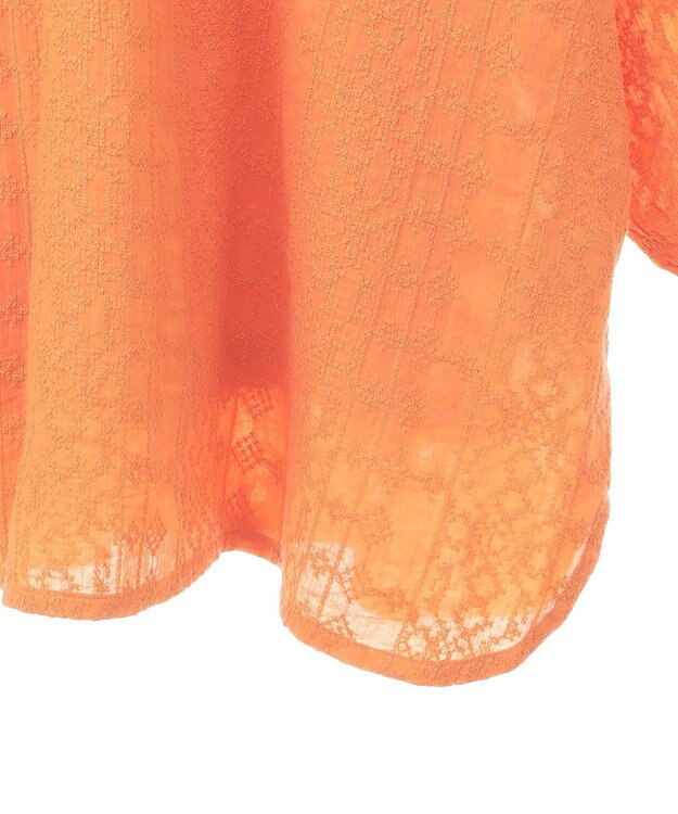 Green Parks Ｉ　ＳＥＴ２点　刺繍ブラウス＋タンクトップ Orange