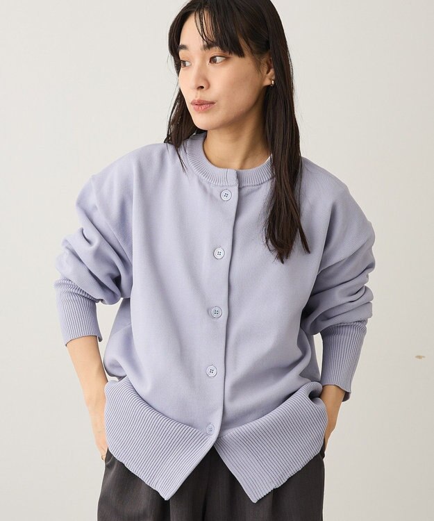 CRAFT STANDARD BOUTIQUE スポンディッシュカーディガン Light Purple