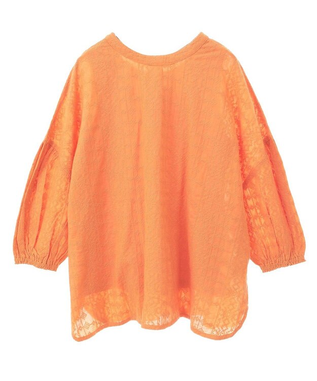 Green Parks Ｉ　ＳＥＴ２点　刺繍ブラウス＋タンクトップ Orange