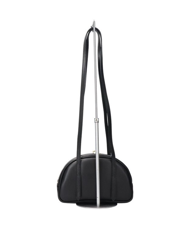 INTER-CHAUSSURES 【Christian Villa】レザースモールショルダーバッグ ブラック