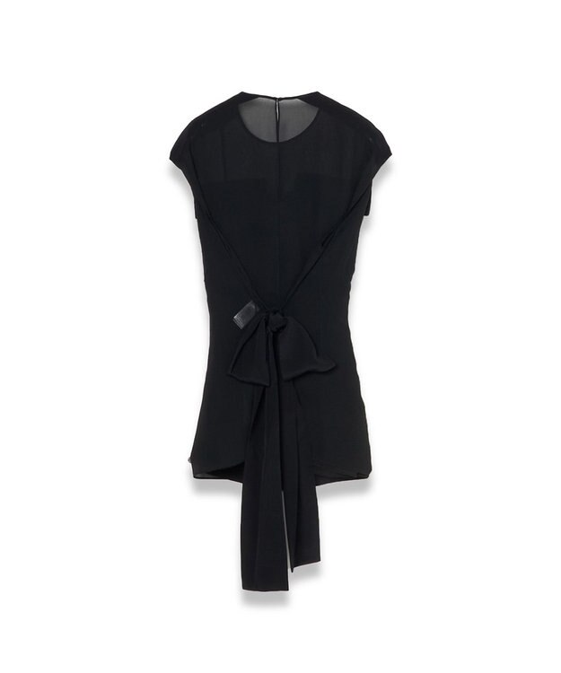 JOSEPH クレープドソワ　ブラウス　KNIZA Black