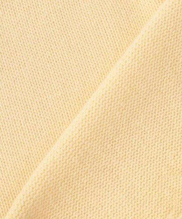 uncrave カシミヤニット（uncrave WHITE） ペールイエロー