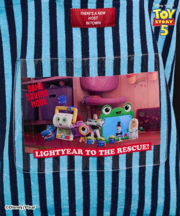 AMERICAN HOLIC 【TOY STORY 5】ストライプパイルトートBAG Blue
