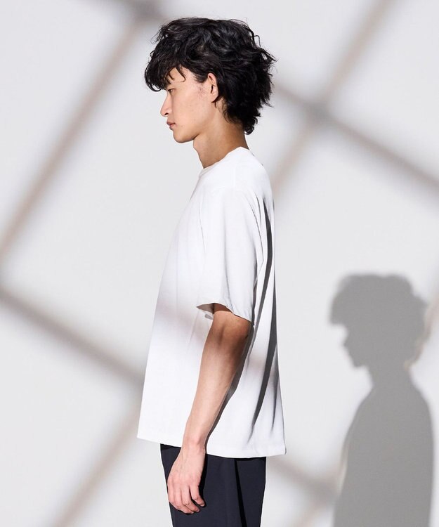 JOSEPH HOMME 【WEB限定】【新素材 / 新型】エンジニアドテック　リラックスフォルムクルーネックＴシャツ ホワイト系